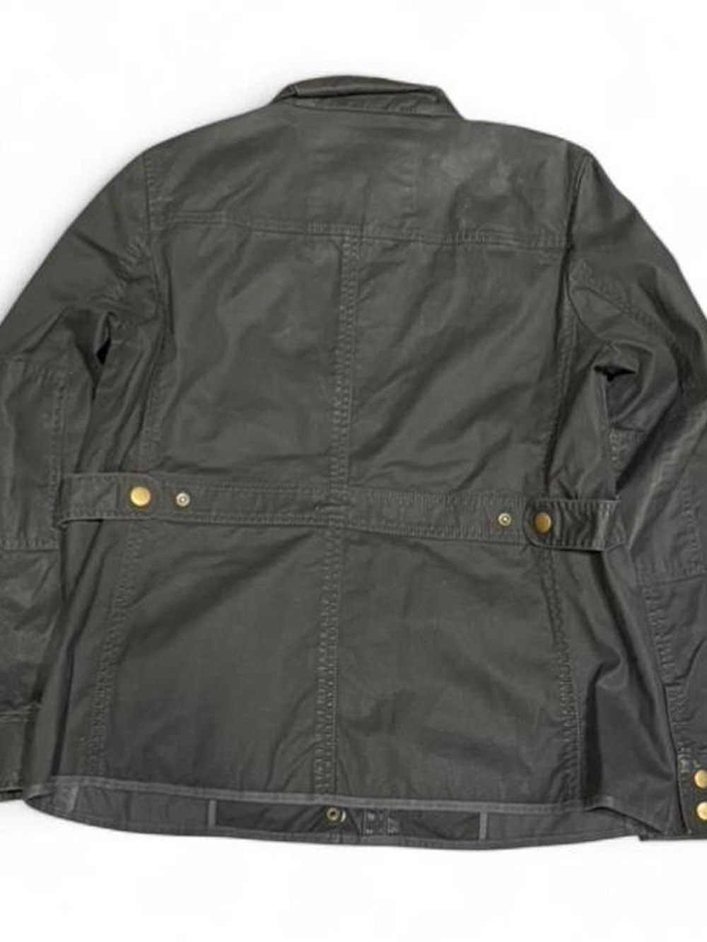 J.Crew Utility Field Cinched Waist Boyfriend Fit Black Jacket - Picture 2 of 3